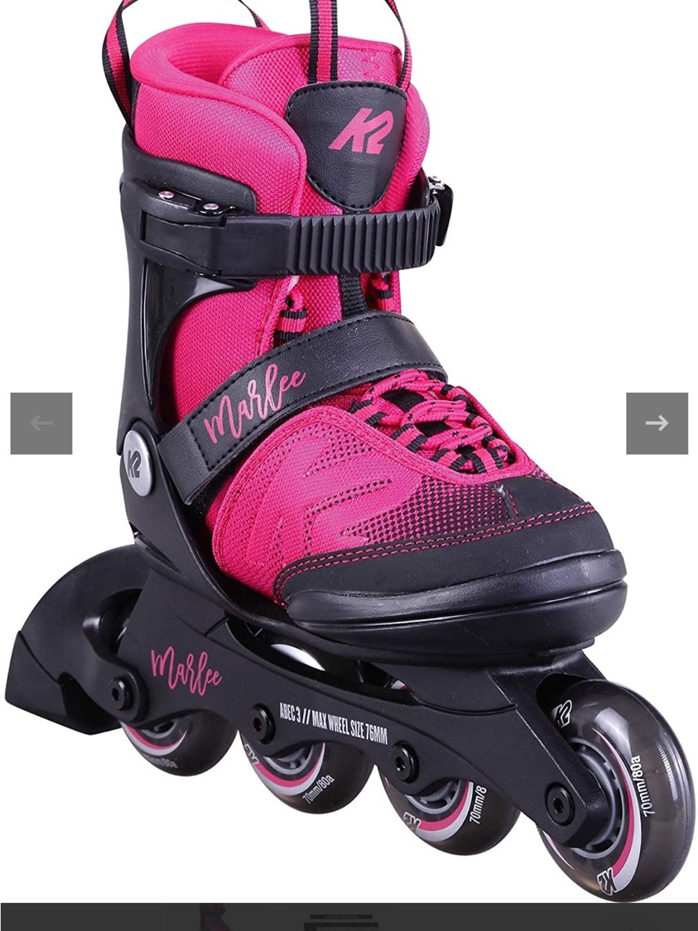 Youth Girls K2 Marlee Inline Skates